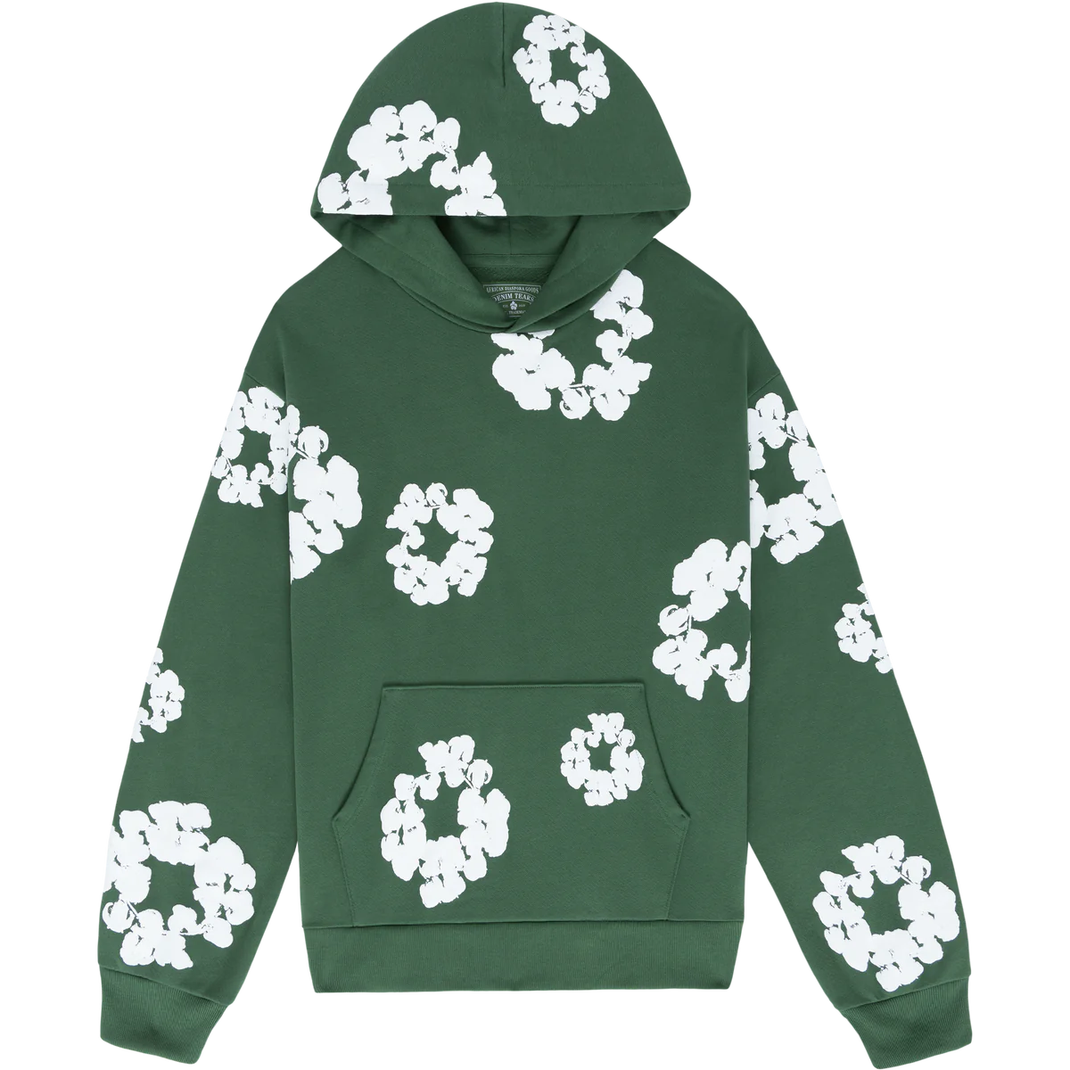 DENIM TEARS – Hoodie Green