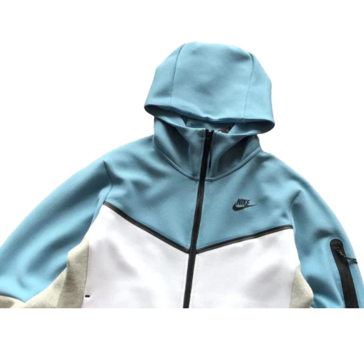 TECH FLEECE – LIGHT BLUE AND GREY