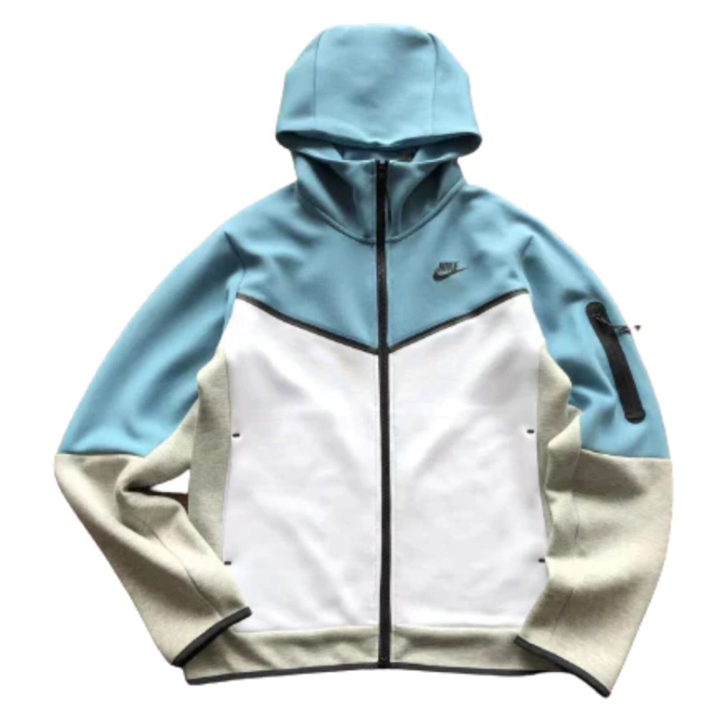 TECH FLEECE – LIGHT BLUE AND GREY