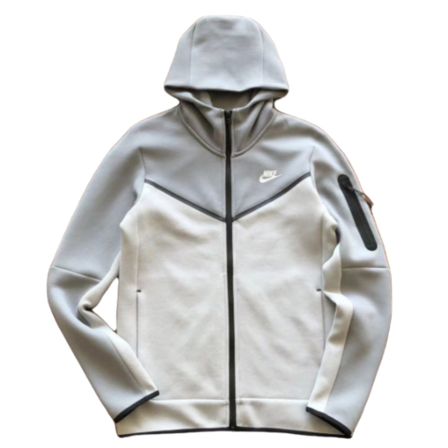 TECH FLEECE – GREY AND WHITE