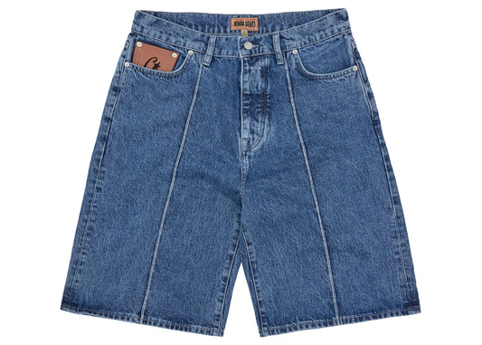 Pantaloncino Corteiz C-Star Denim Jorts blu chiaro