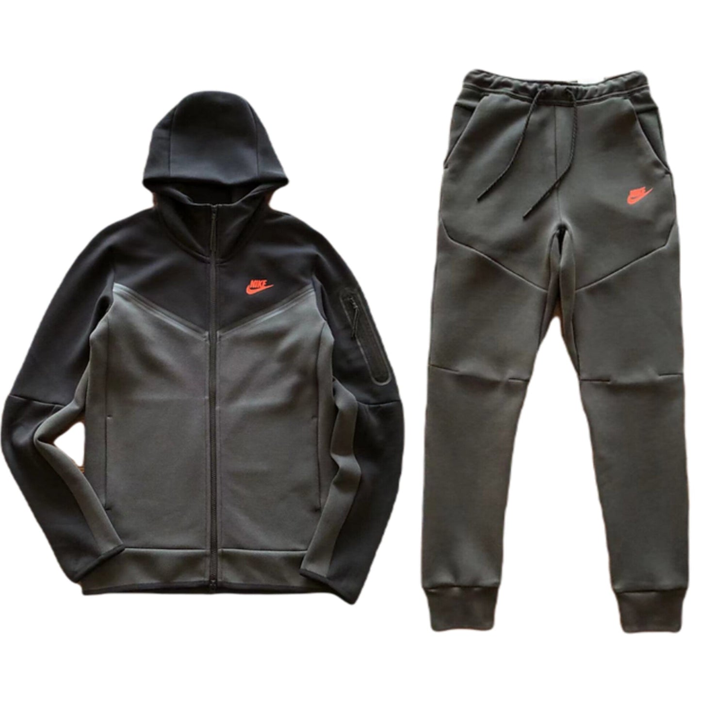 TECH FLEECE – BLACK AND DARK GREY