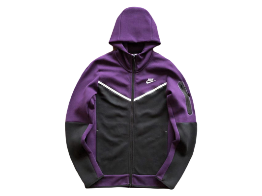 NK TECH FLEECE – PURPLE/BLACK (completa