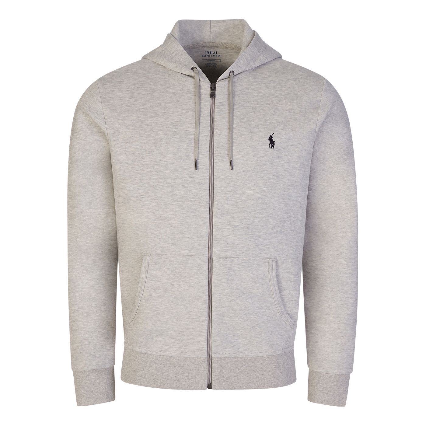 HOODIE POLO -LIGHT GREY