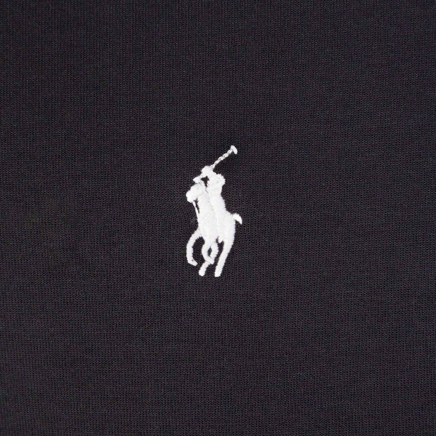 HOODIE POLO -BLACK