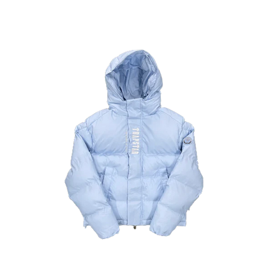 HOODED PUFFER 2.0 JACKET -ICE BLUE